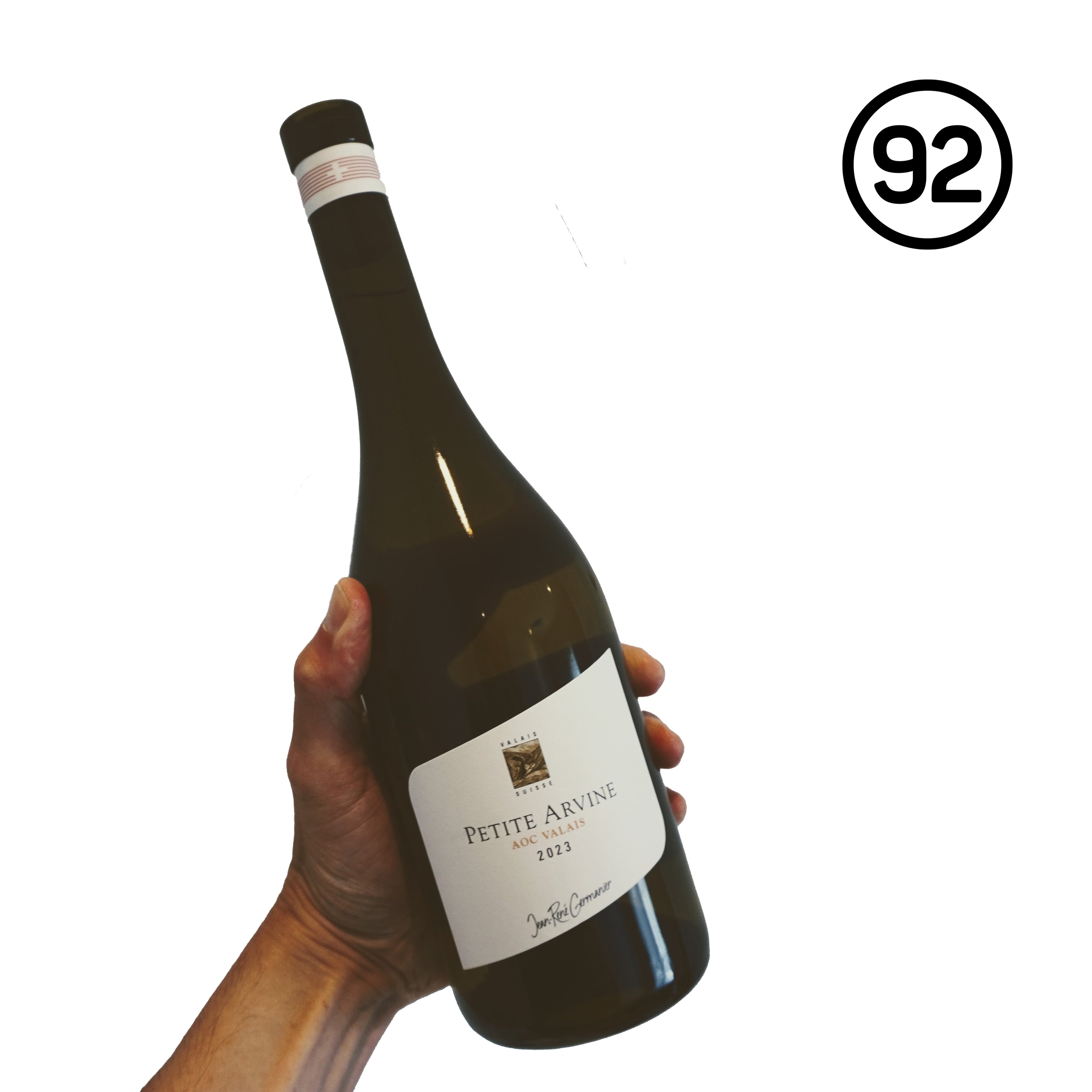 2023 Petit Arvine White wine from Switzerland, Valais Region. 